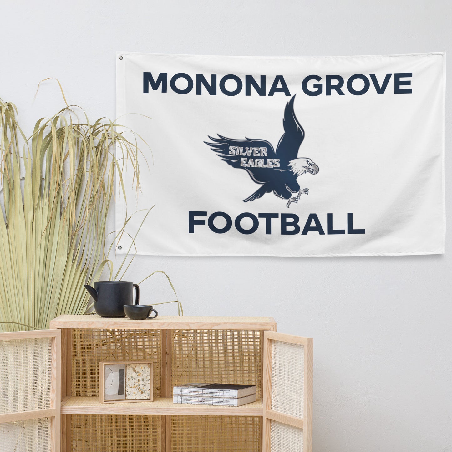 Monona Grove Football Vintage Flag