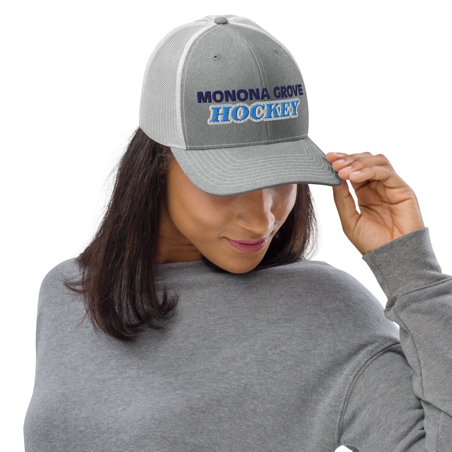 Monona Grove Hockey Trucker Cap
