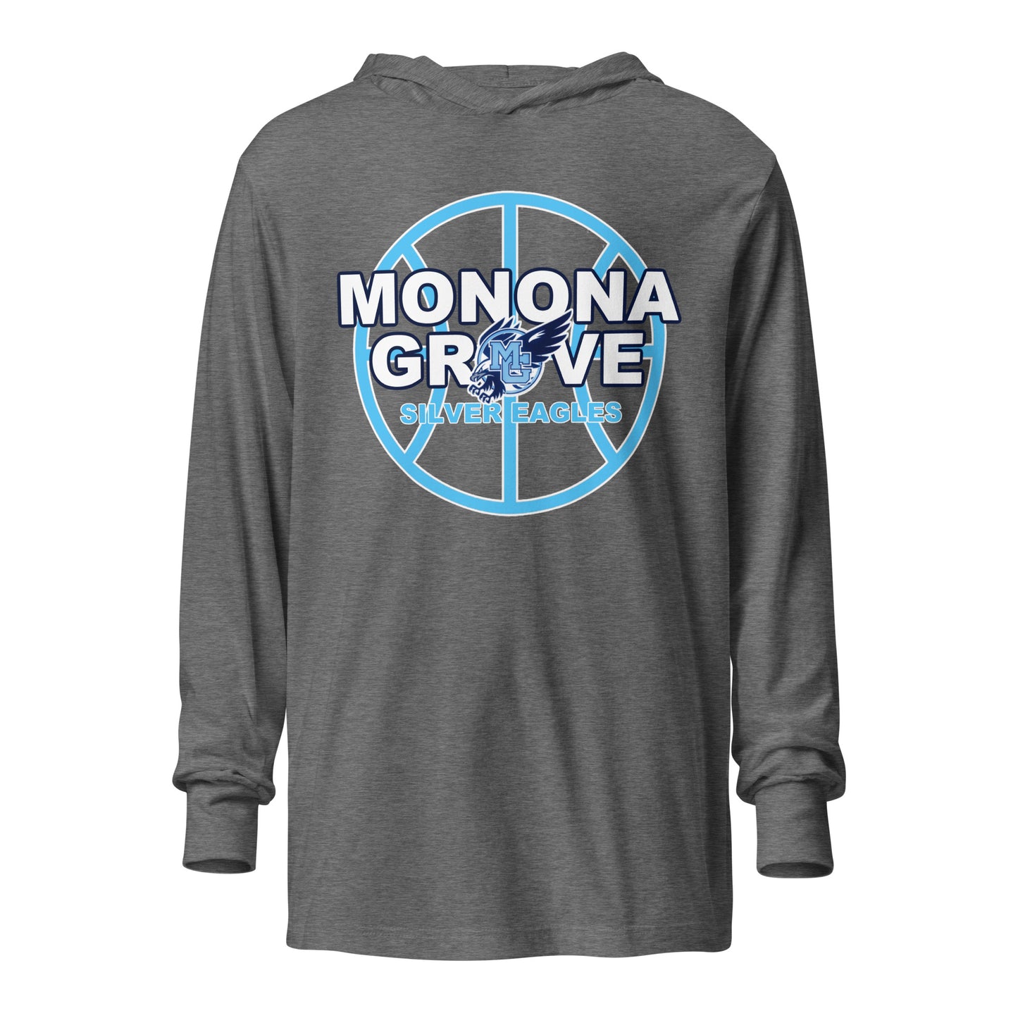 Monona Grove Basketball Hooded Long-Sleeve