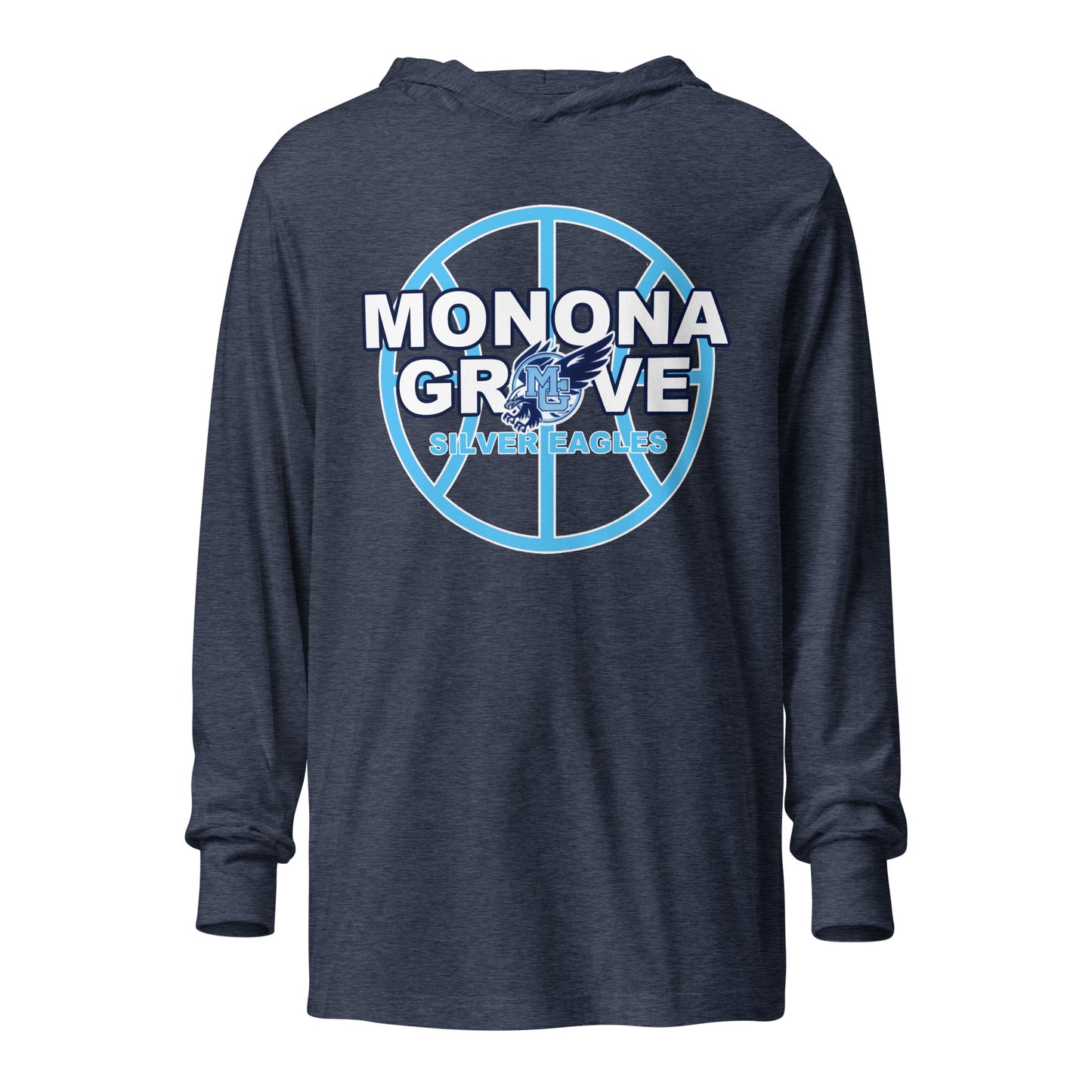 Monona Grove Basketball Hooded Long-Sleeve