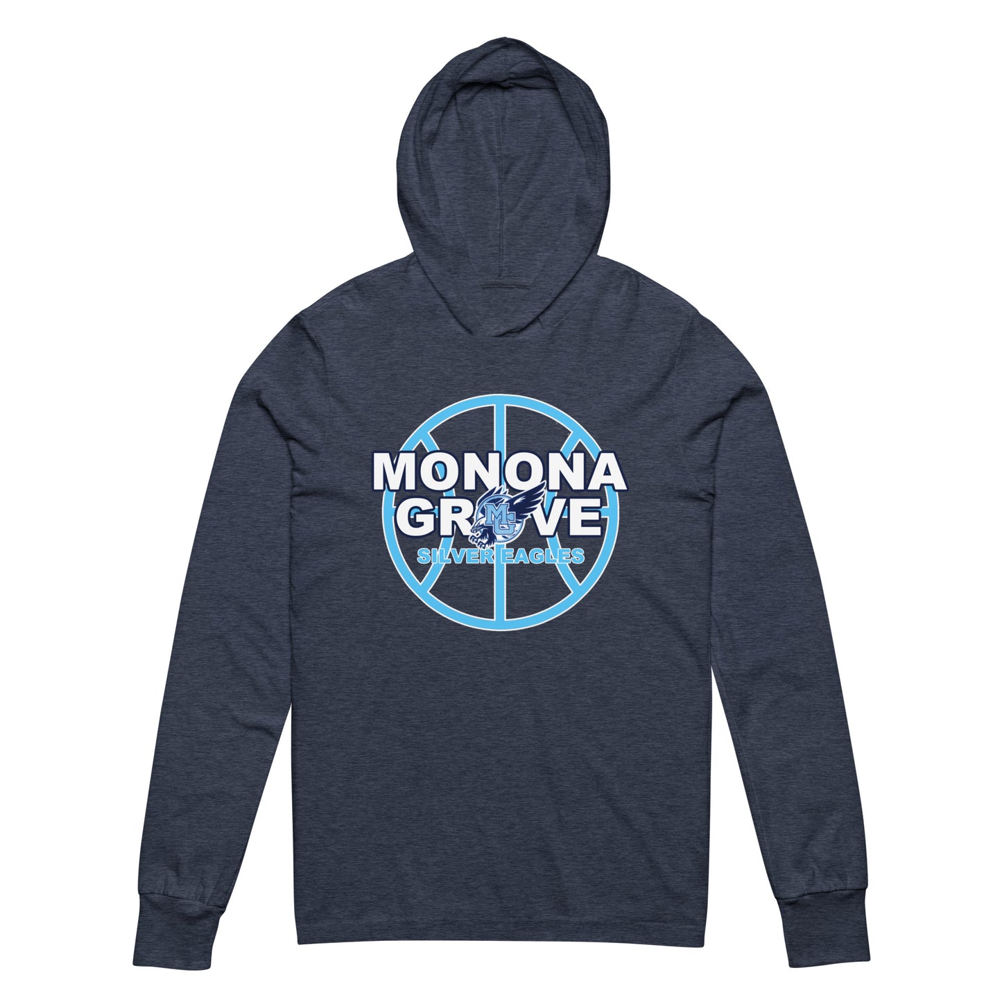Monona Grove Basketball Hooded Long-Sleeve