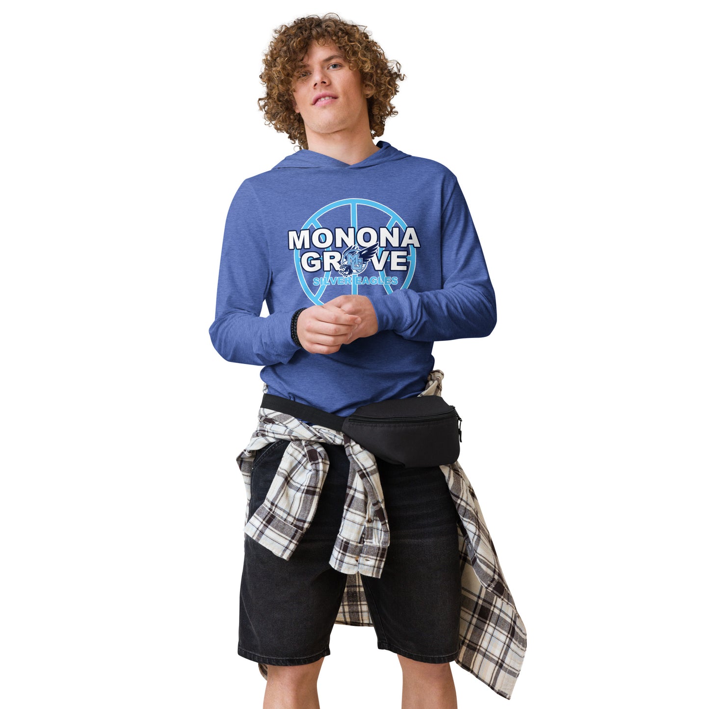 Monona Grove Basketball Hooded Long-Sleeve