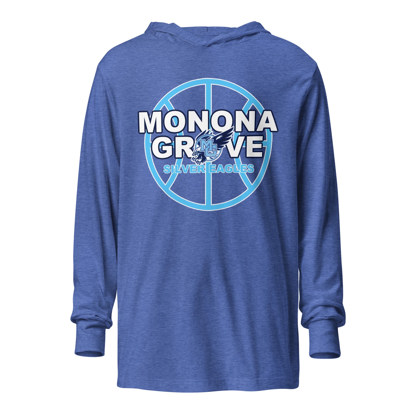 Monona Grove Basketball Hooded Long-Sleeve
