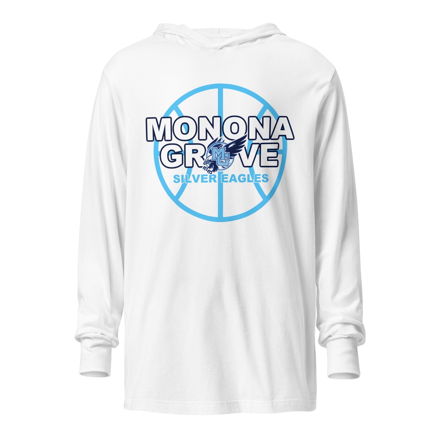 Monona Grove Basketball Hooded Long-Sleeve