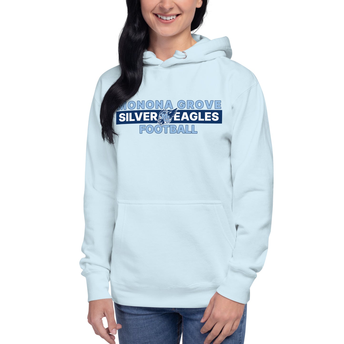 Monona Grove Football 2.3 Premium Hoodie