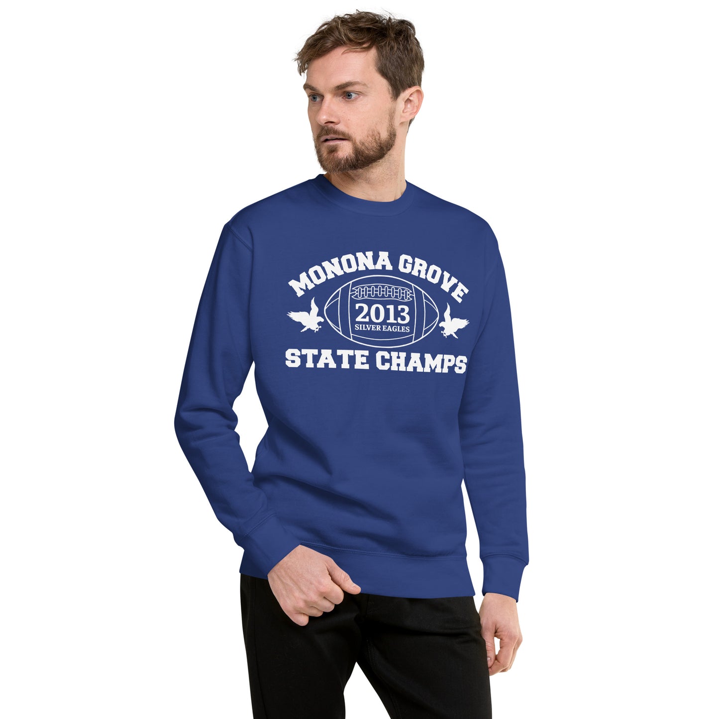 MG Football State Champs 2013 Premium Sweatshirt