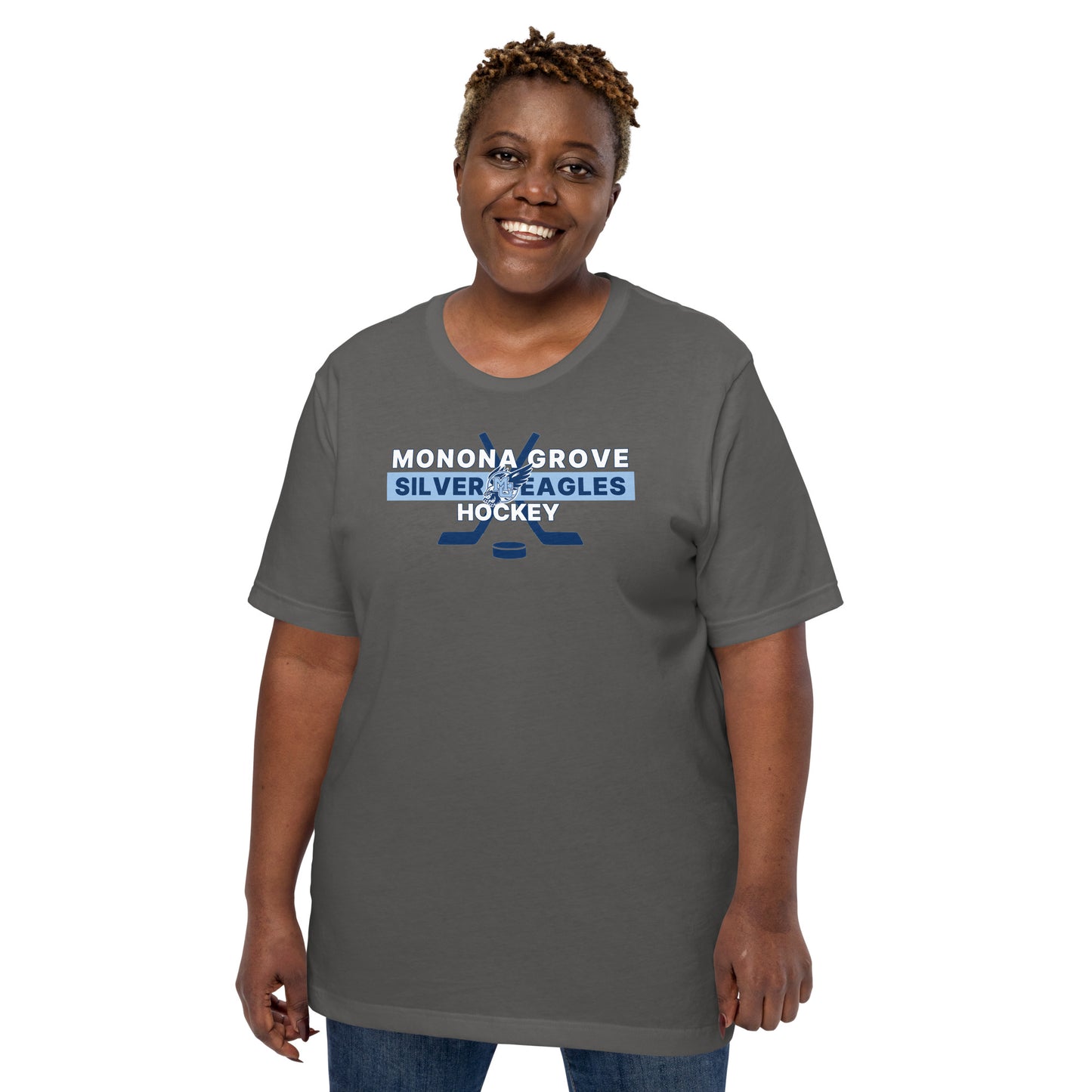 Monona Grove Hockey T-Shirt | Bella + Canvas