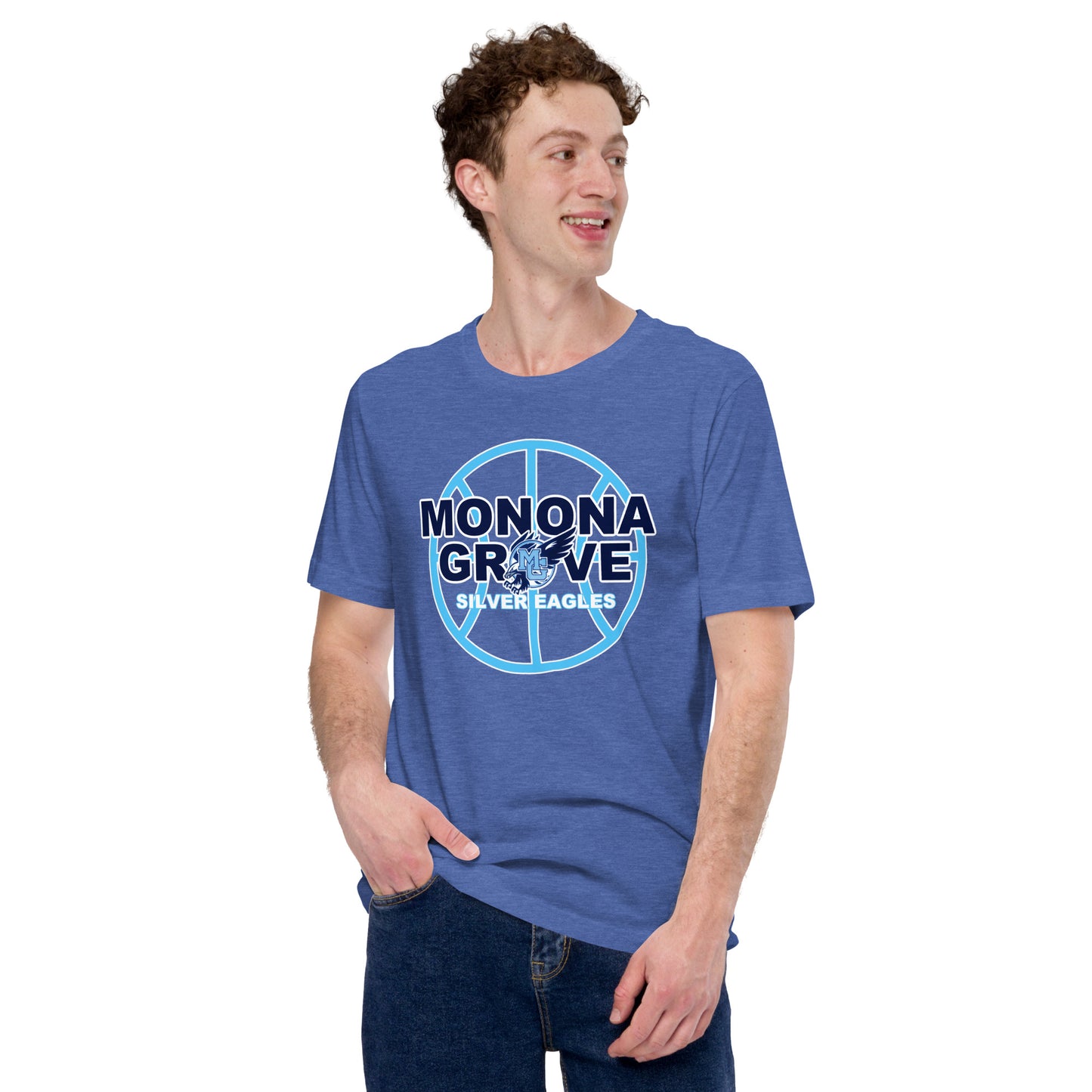 Monona Grove Basketball T-Shirt | Bella + Canvas