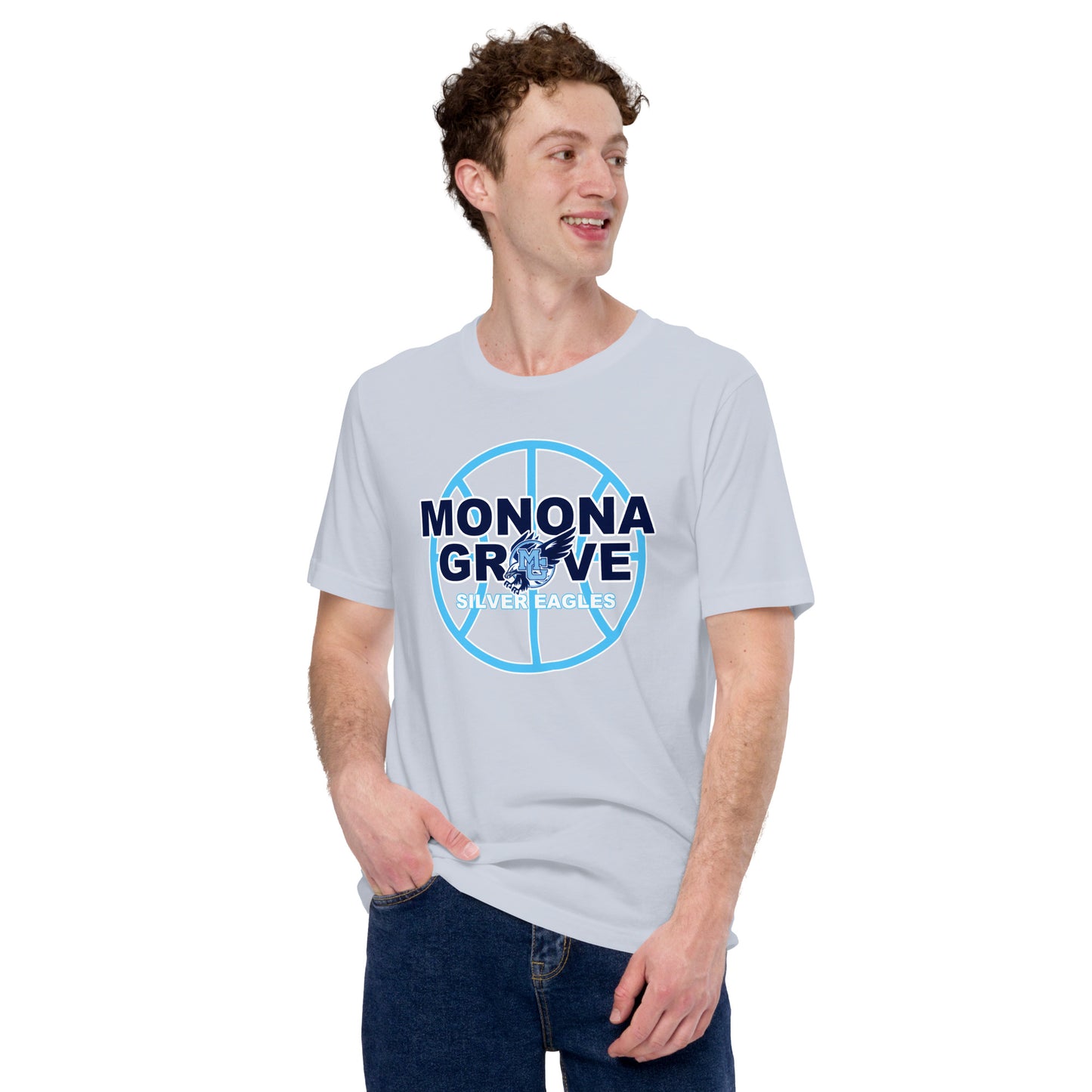 Monona Grove Basketball T-Shirt | Bella + Canvas