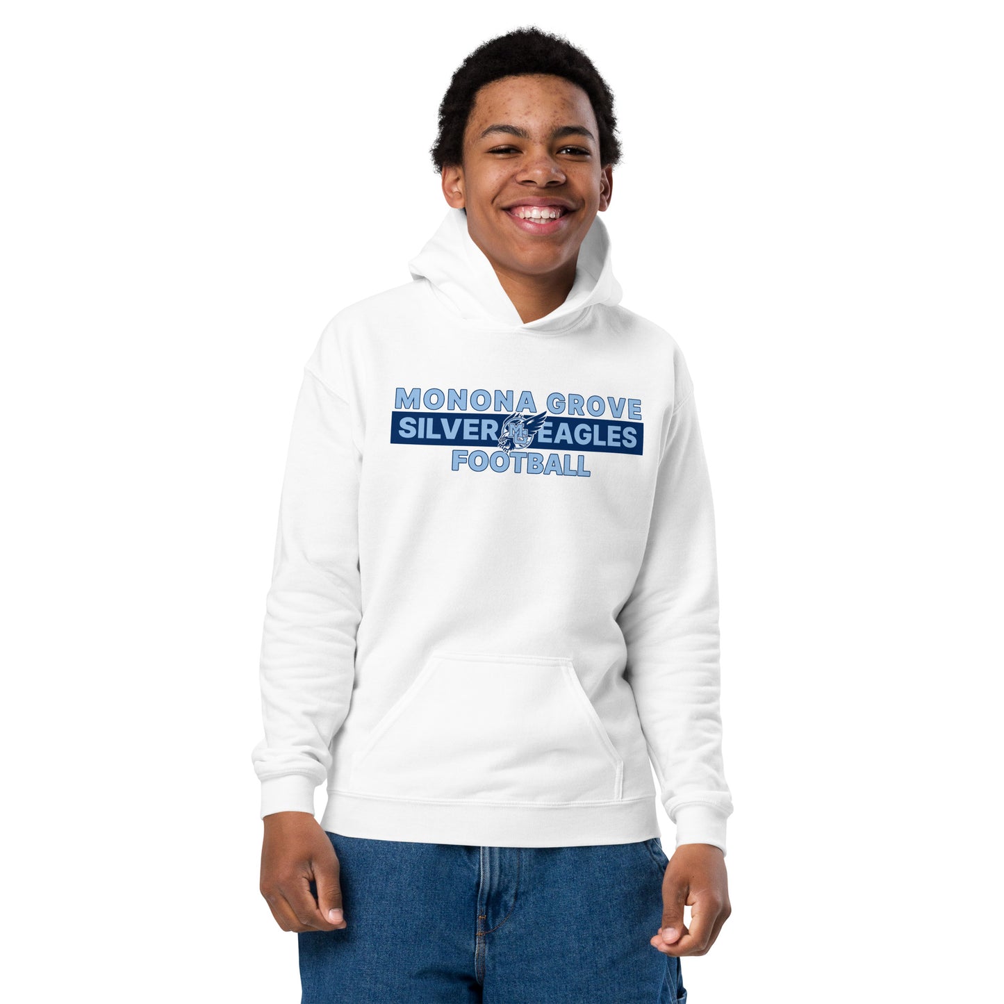 Monona Grove Football Youth Hoodie