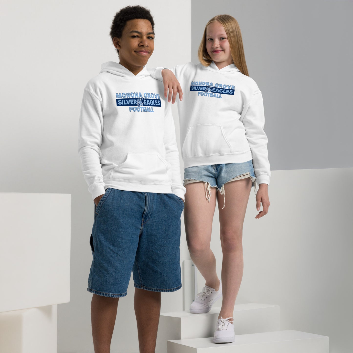 Monona Grove Football Youth Hoodie