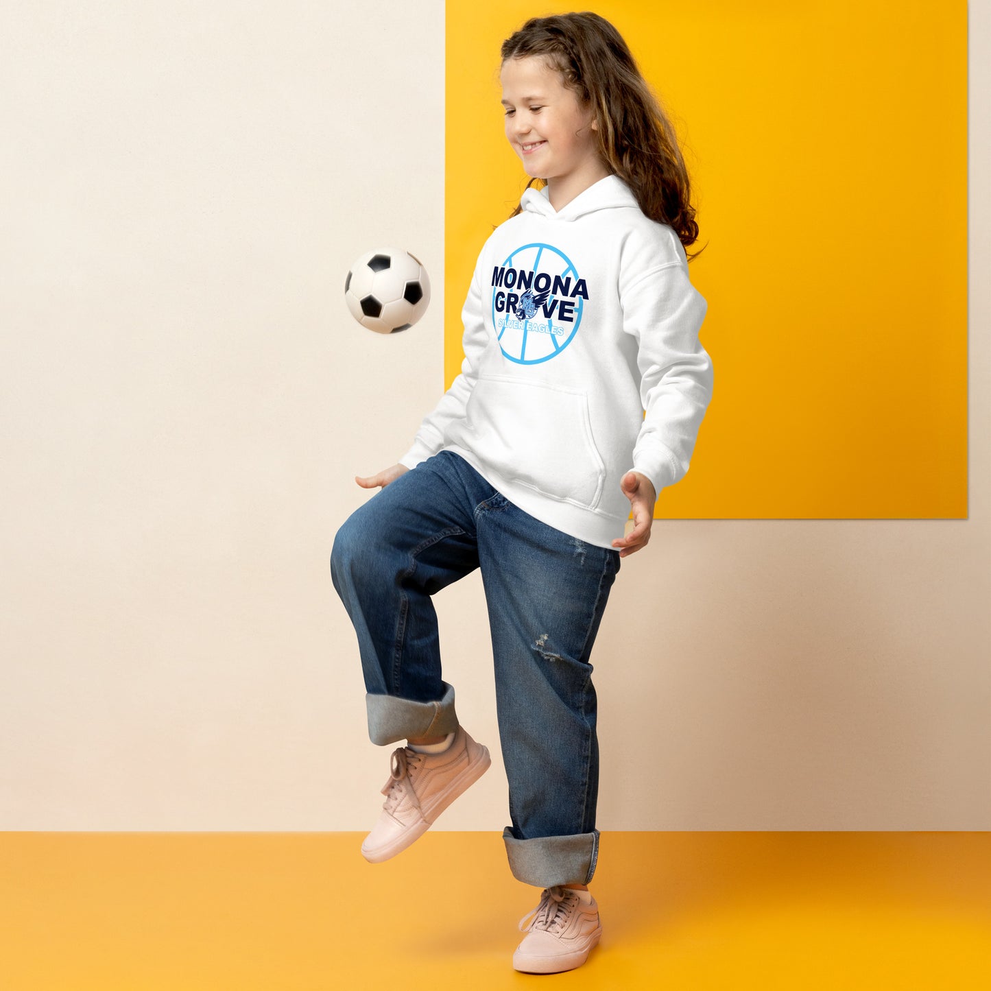 Monona Grove Basketball Youth Hoodie