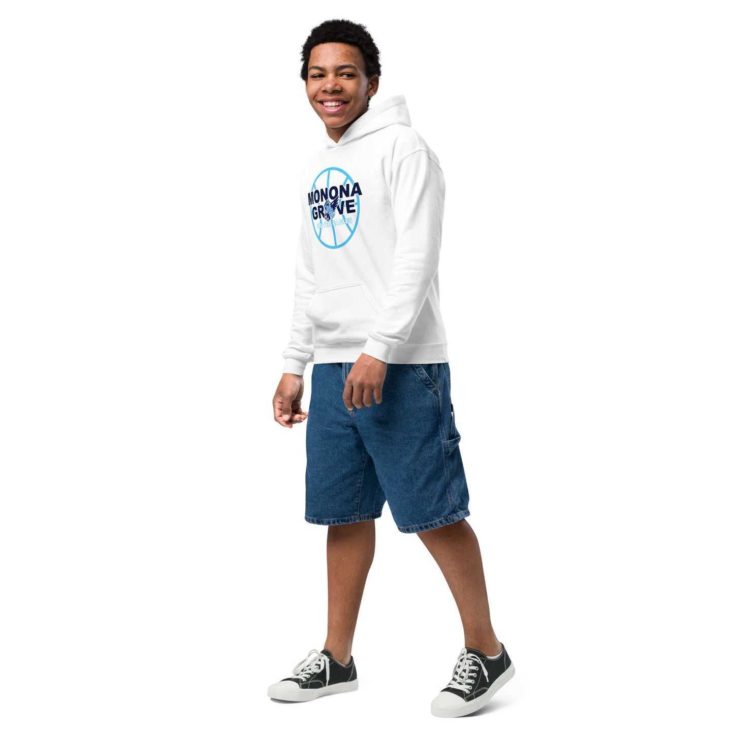 Monona Grove Basketball Youth Hoodie