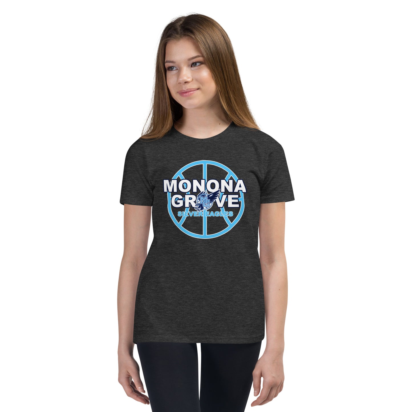Monona Grove Basketball 24 Youth T-Shirt