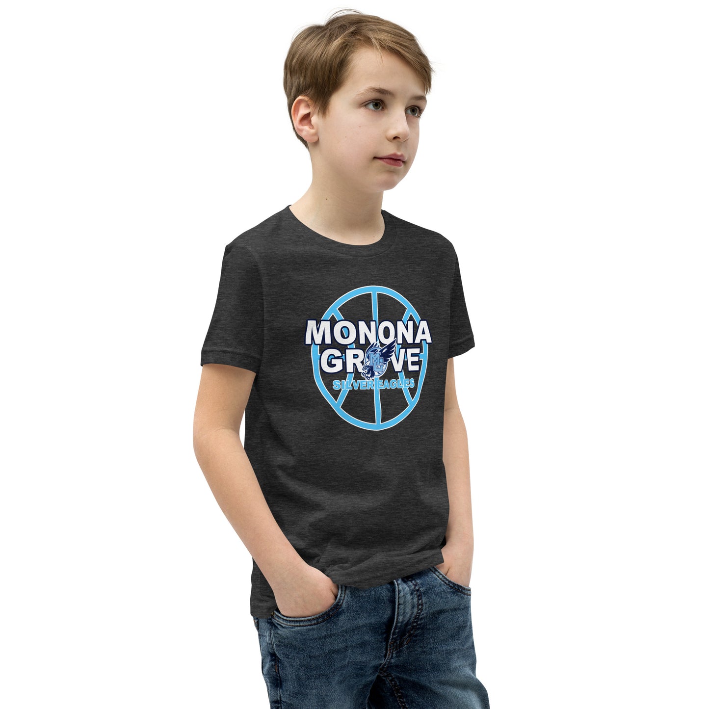 Monona Grove Basketball 24 Youth T-Shirt