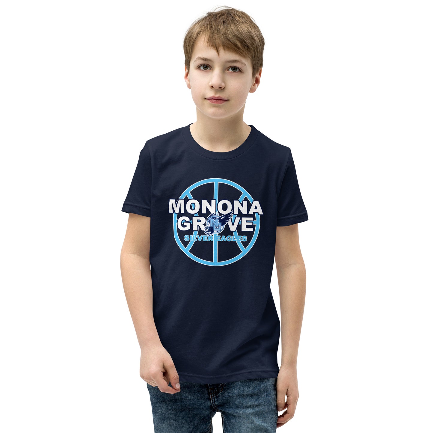 Monona Grove Basketball 24 Youth T-Shirt