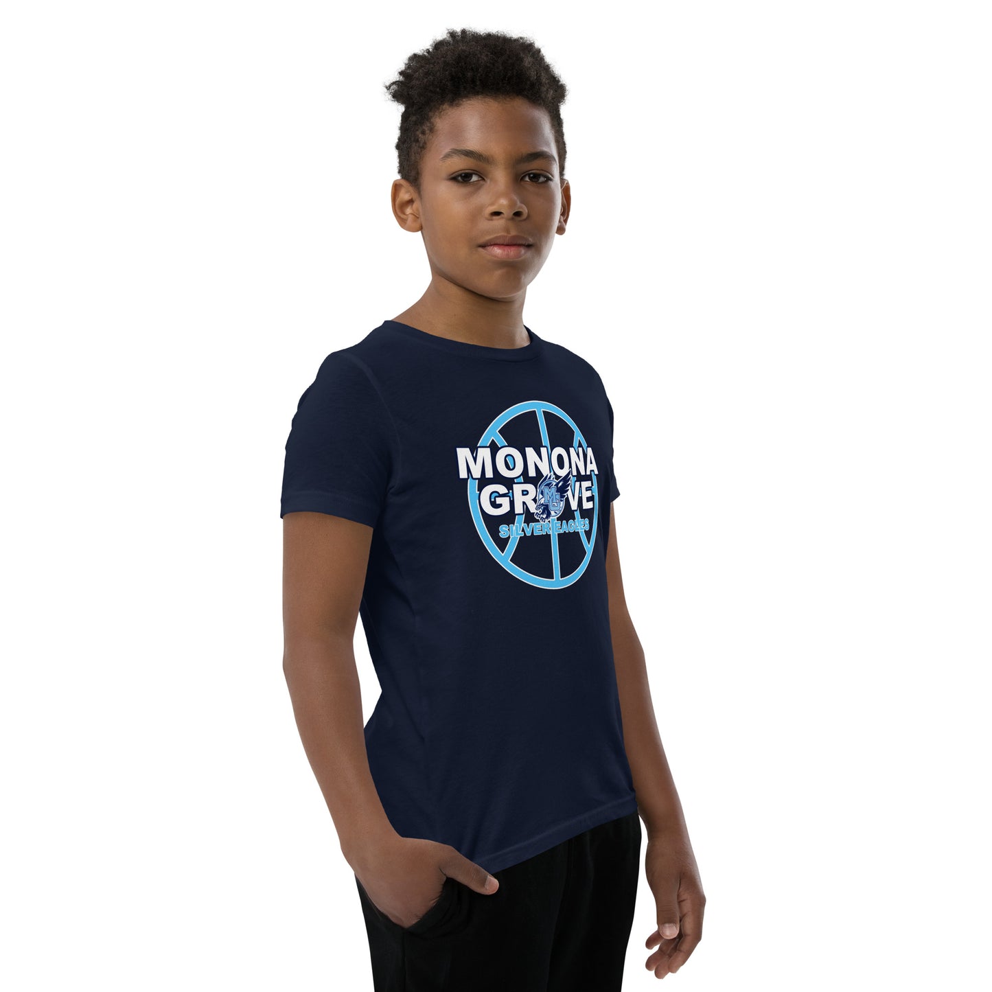 Monona Grove Basketball 24 Youth T-Shirt
