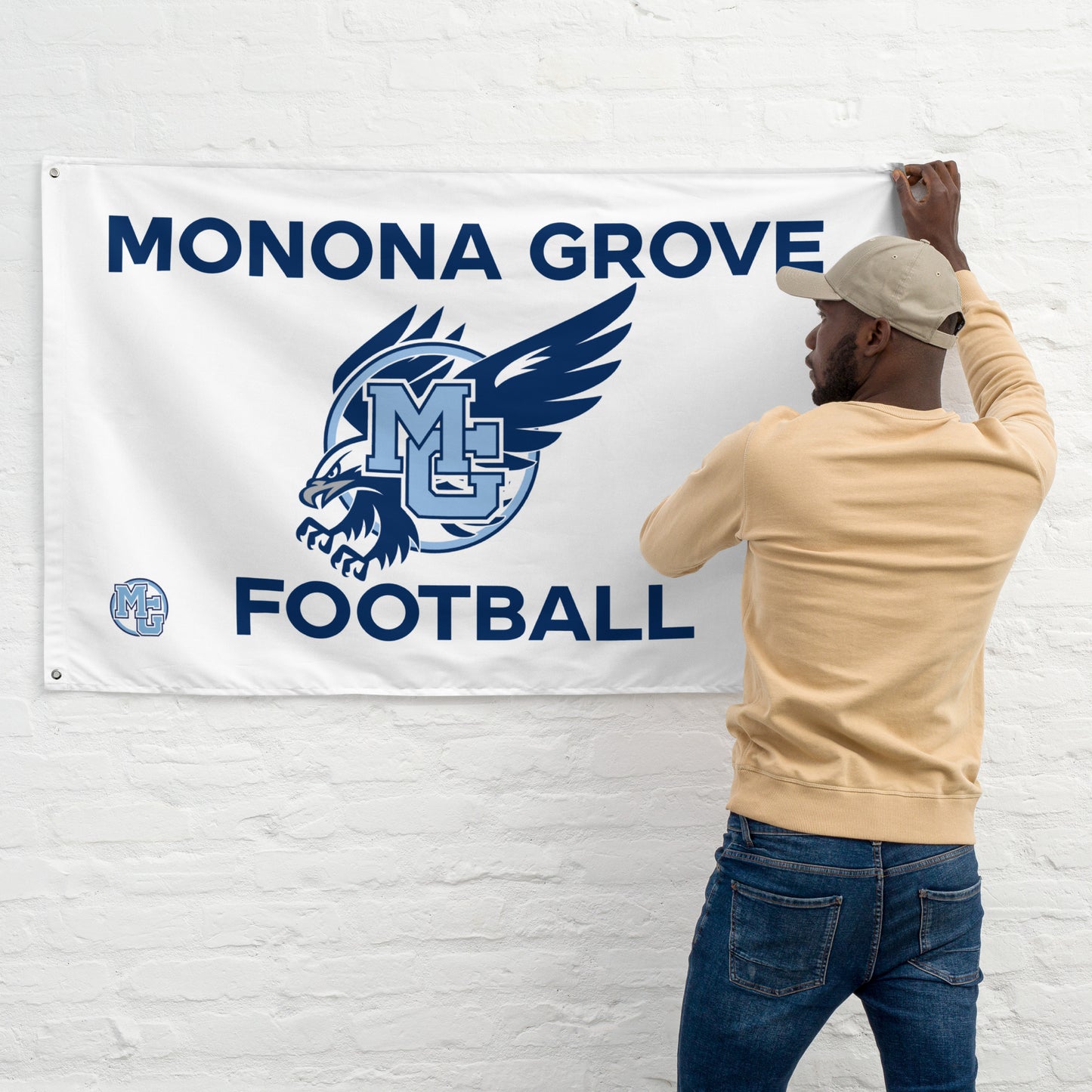 Monona Grove Football Flag