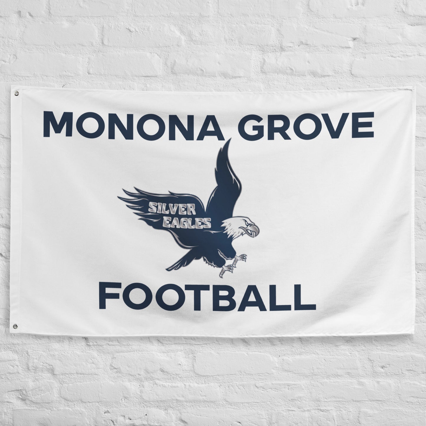 Monona Grove Football Vintage Flag