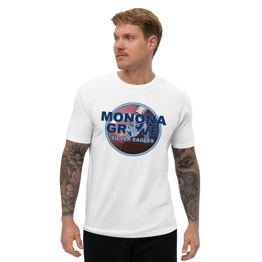 Monona Grove Football Fitted T-Shirt