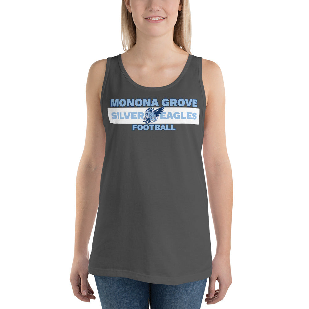 Monona Grove Football Bella + Canvas Tank Top