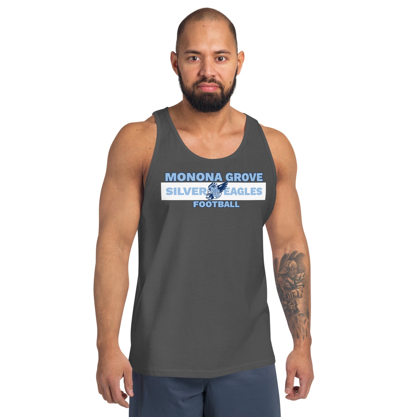 Monona Grove Football Bella + Canvas Tank Top