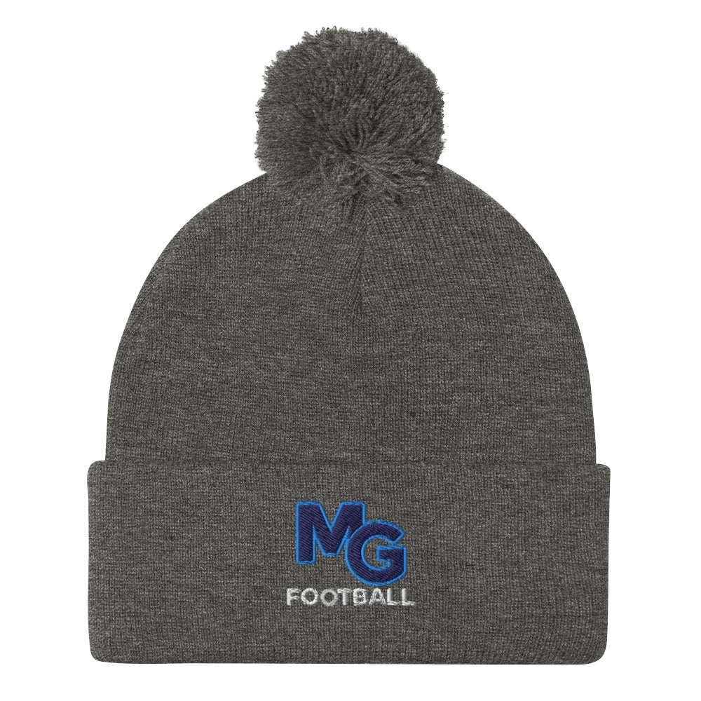 Monona Grove Football Pom-Pom Beanie