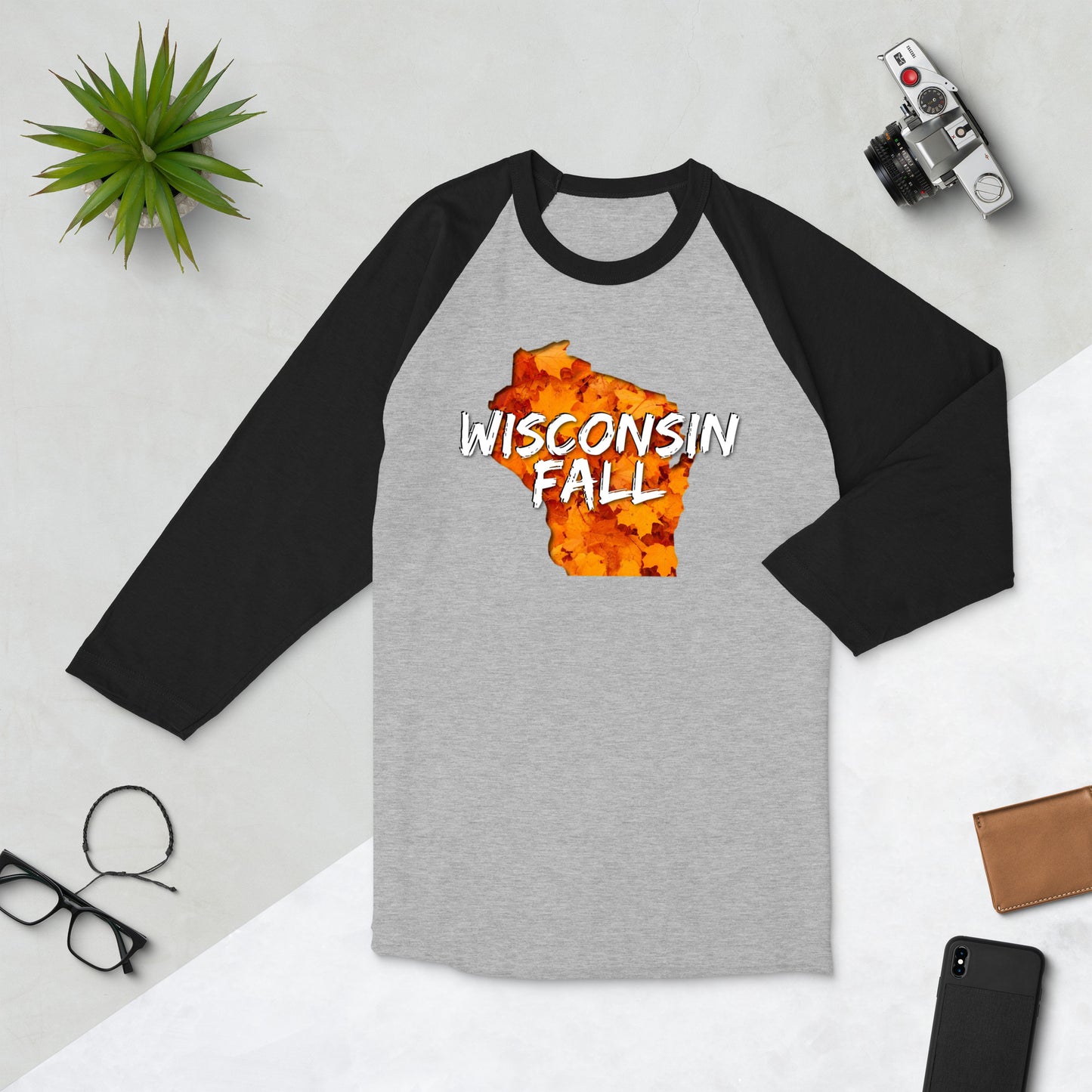 Wisconsin Fall 2.3 3/4 Sleeve Shirt