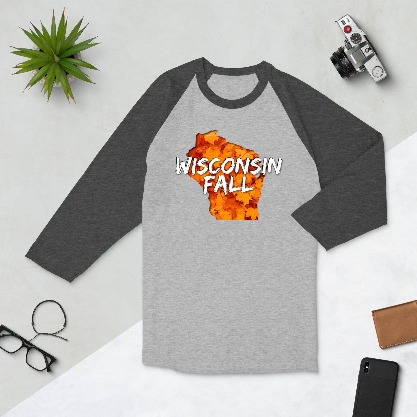 Wisconsin Fall 2.3 3/4 Sleeve Shirt