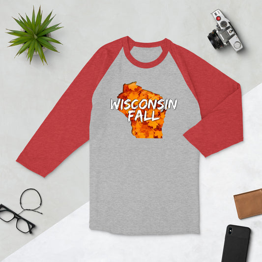 Wisconsin Fall 2.3 3/4 Sleeve Shirt