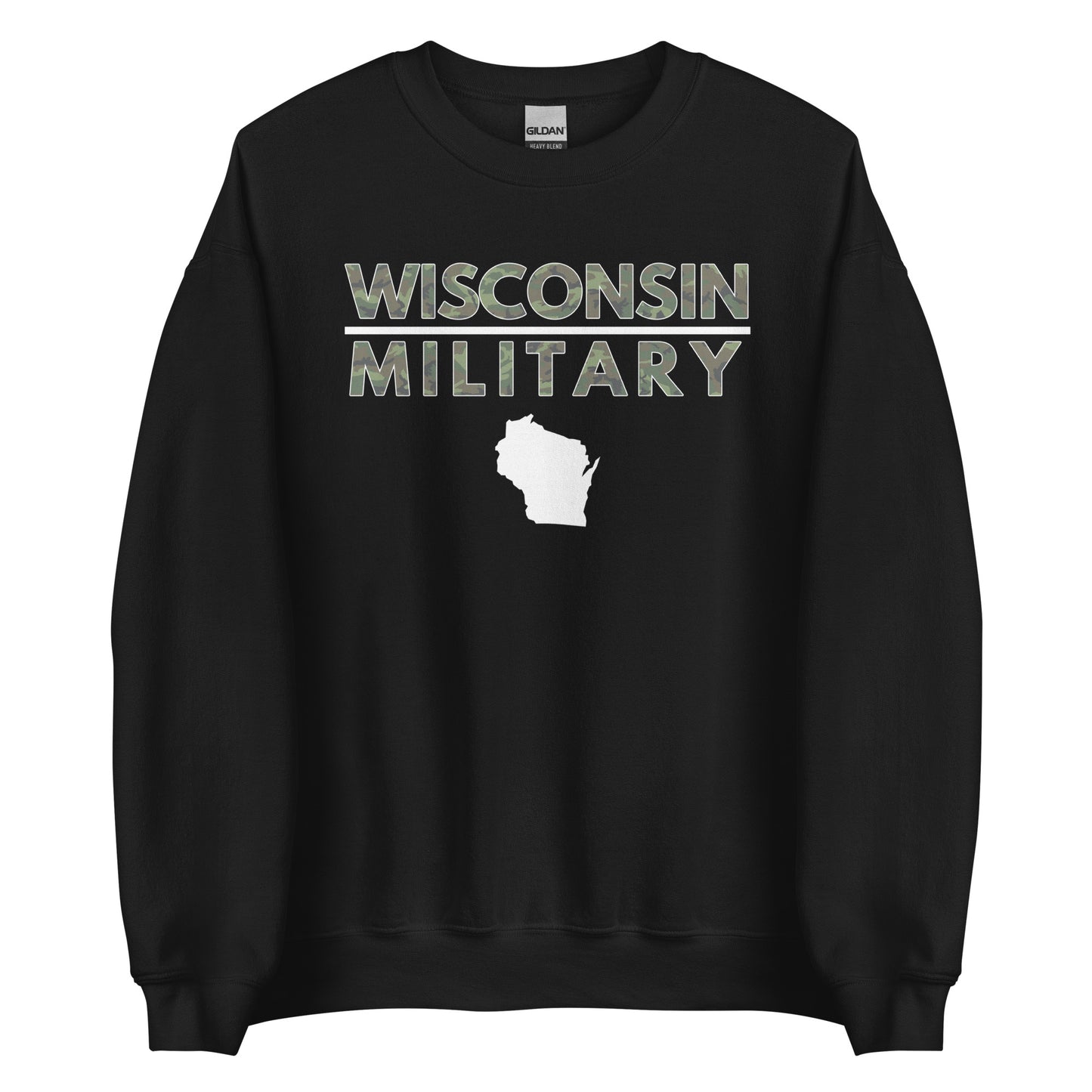 Wisconsin Military Sweatshirt