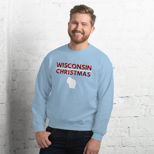 Wisconsin Christmas Sweatshirt