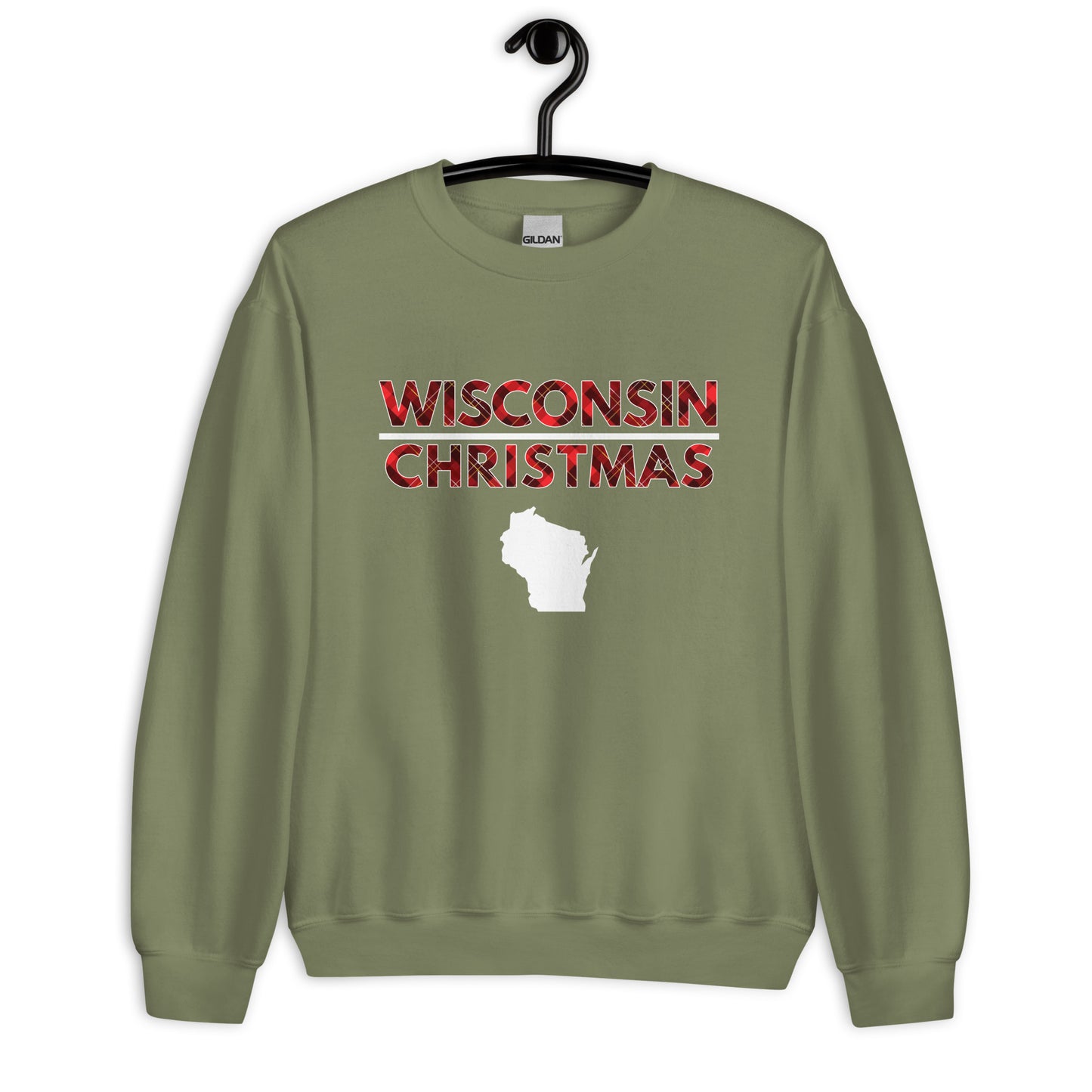 Wisconsin Christmas Sweatshirt