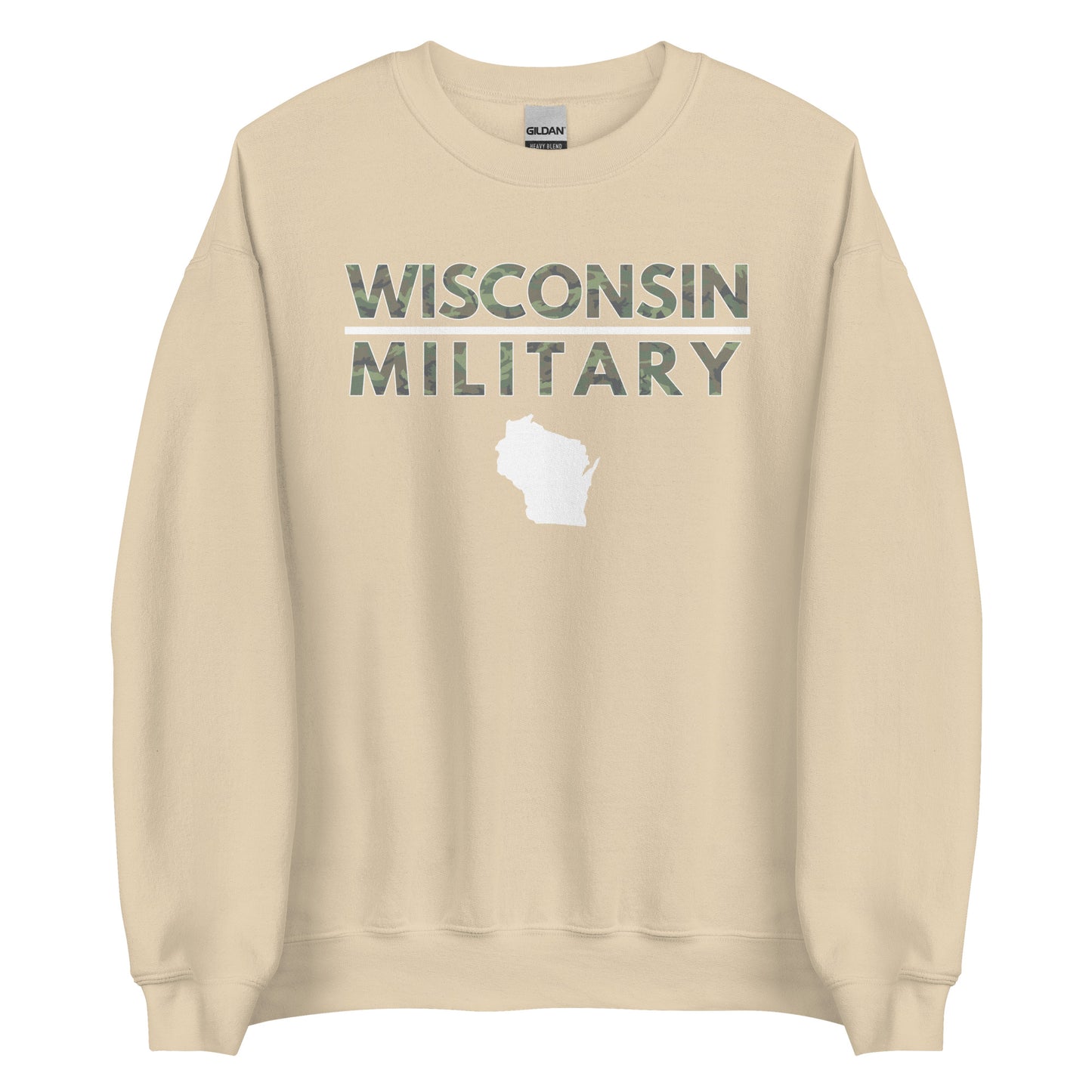 Wisconsin Military Sweatshirt