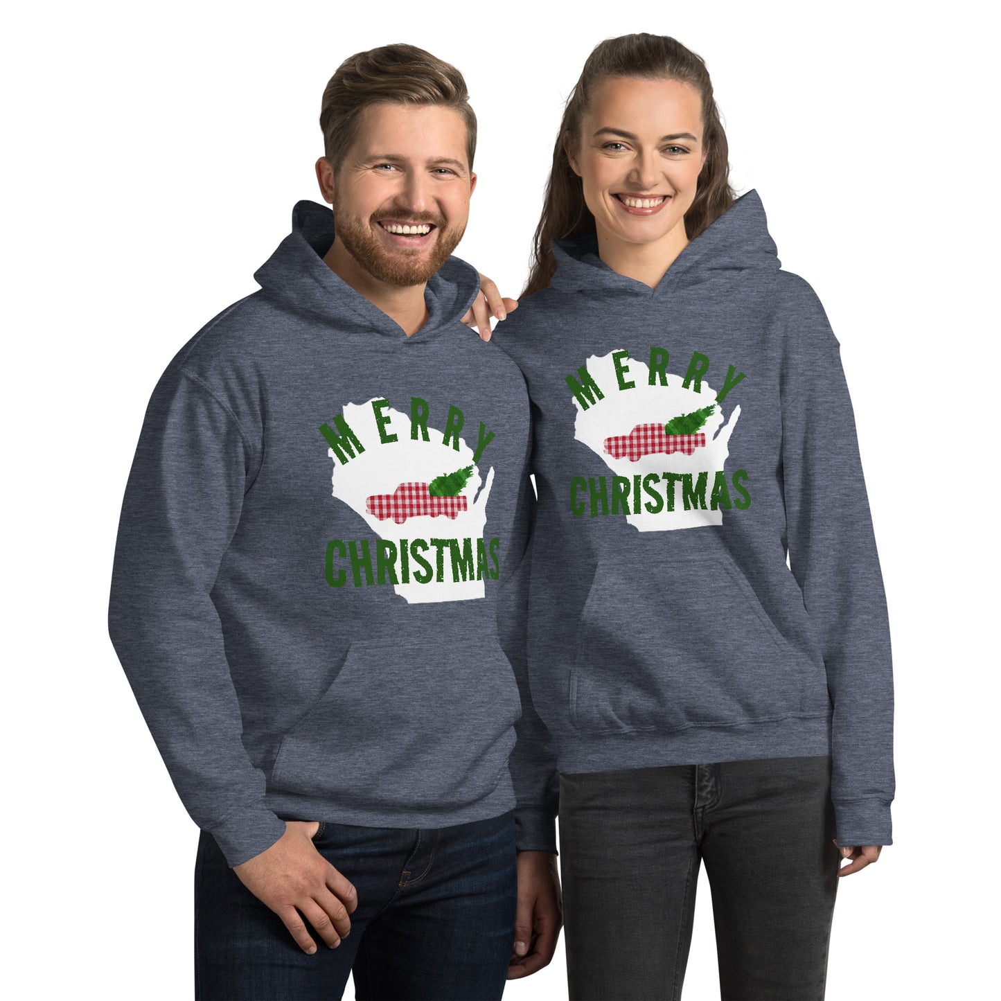 Wisconsin Merry Christmas 23 Hoodie