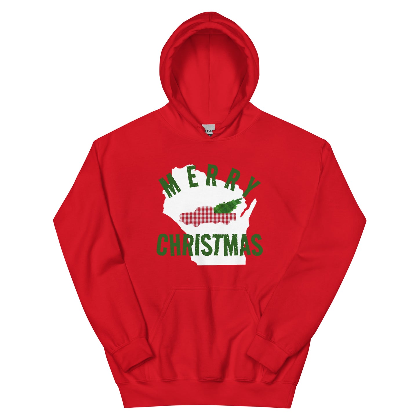 Wisconsin Merry Christmas 23 Hoodie