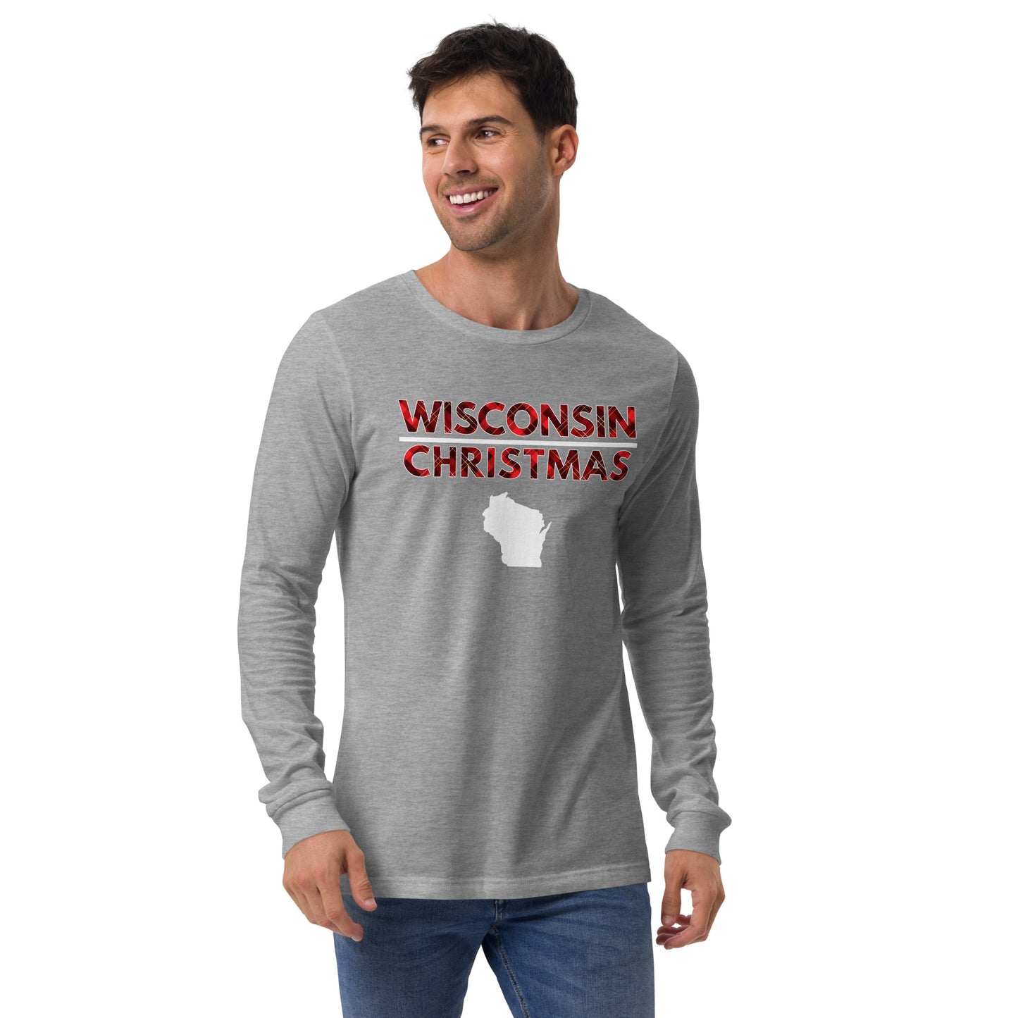 Wisconsin Christmas Long Sleeve T-Shirt