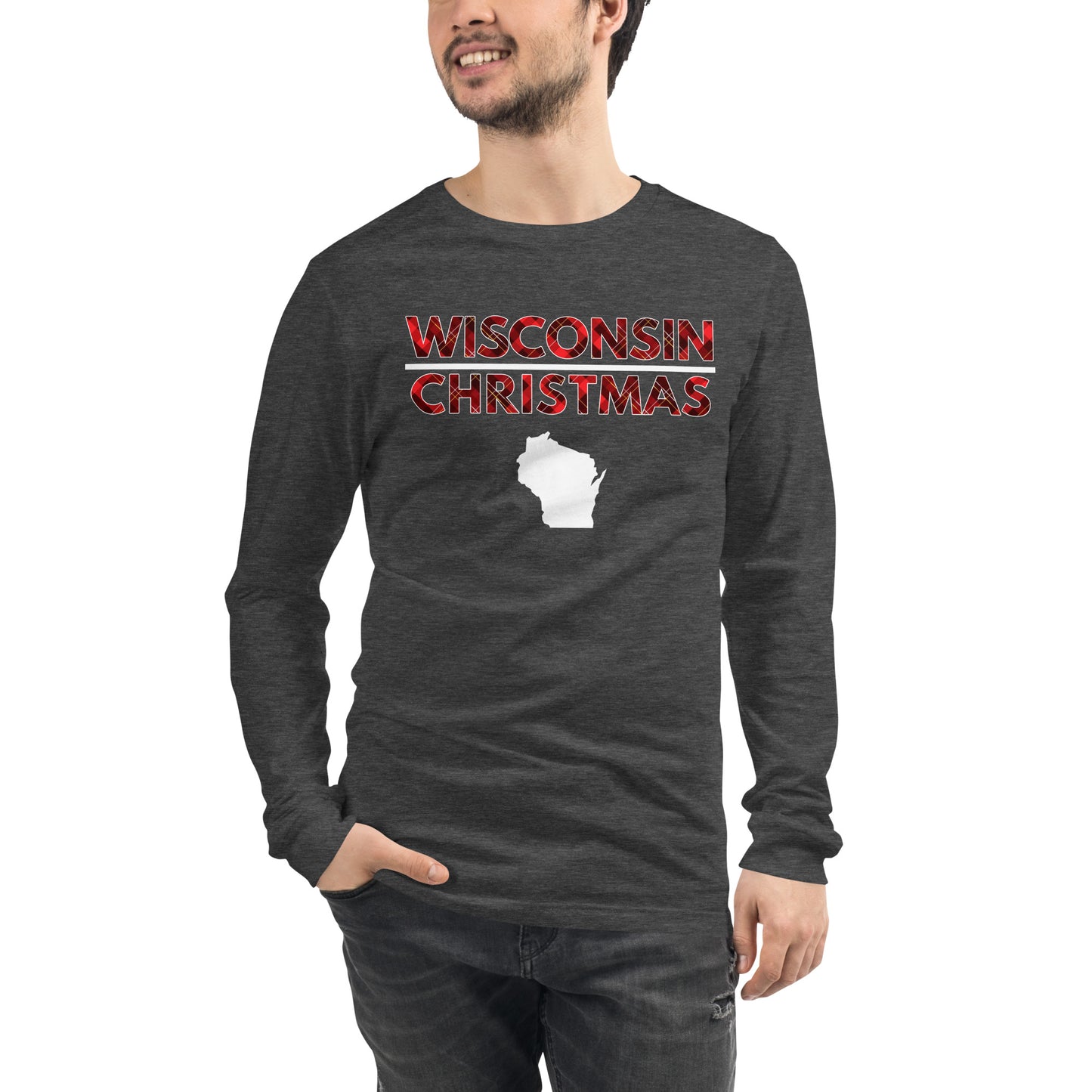 Wisconsin Christmas Long Sleeve T-Shirt