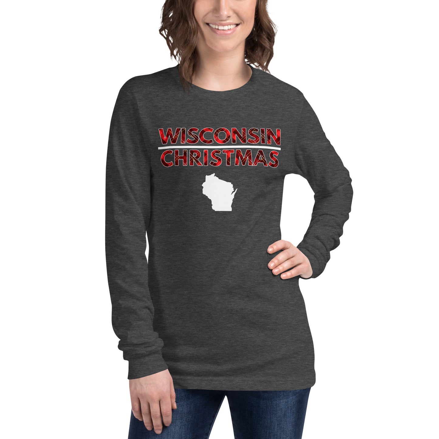 Wisconsin Christmas Long Sleeve T-Shirt