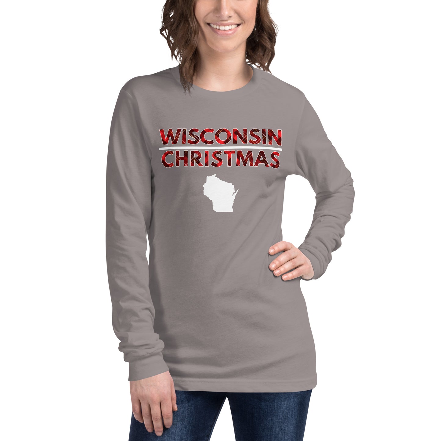 Wisconsin Christmas Long Sleeve T-Shirt