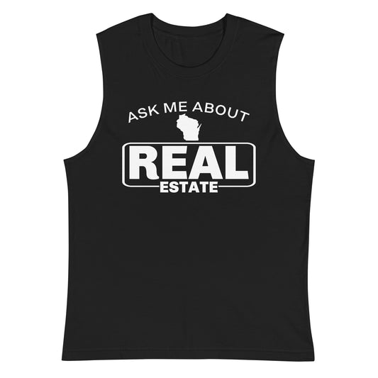 Ask Wisconsin Realtor Muscle Shirt