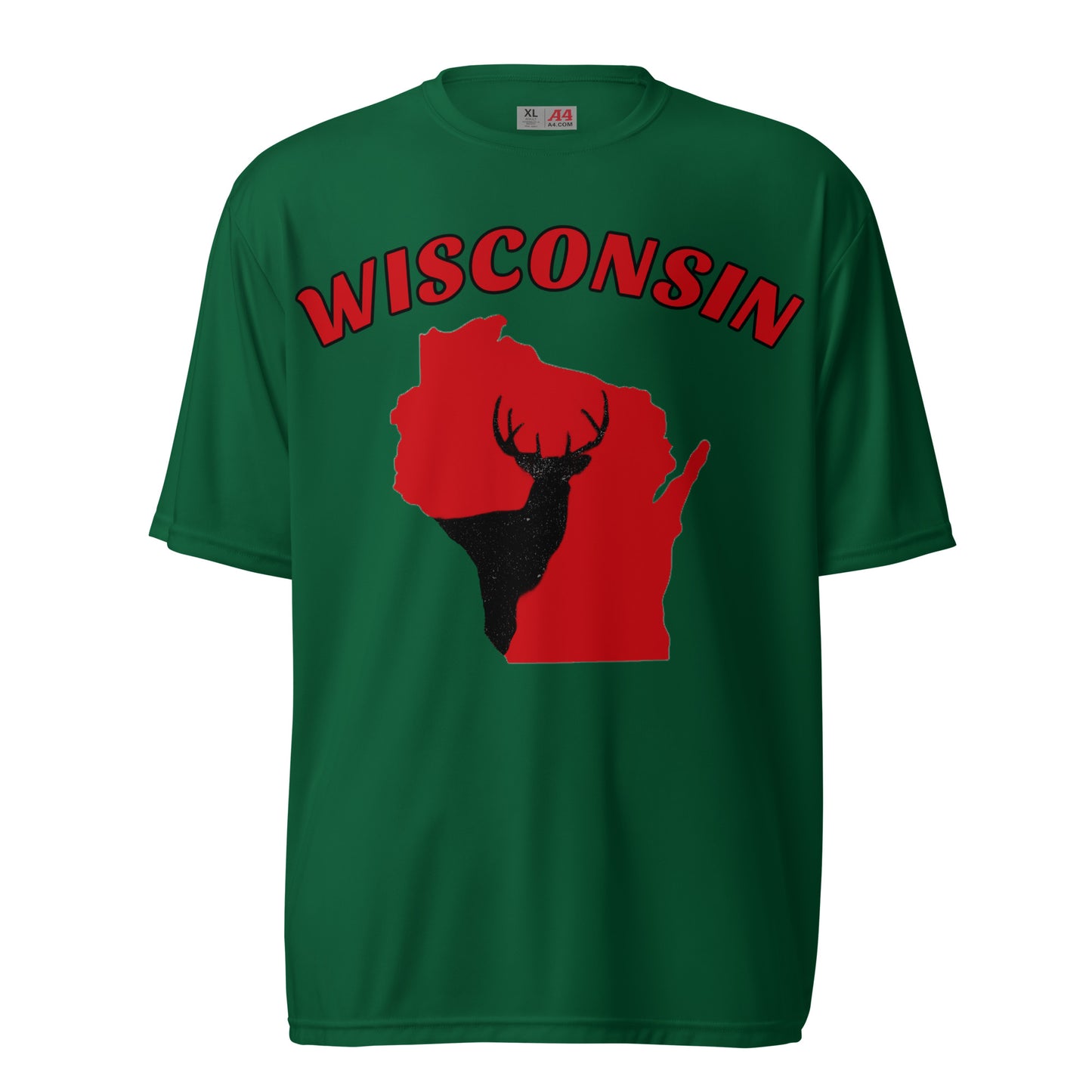 Wisconsin Hunter Red T-Shirt