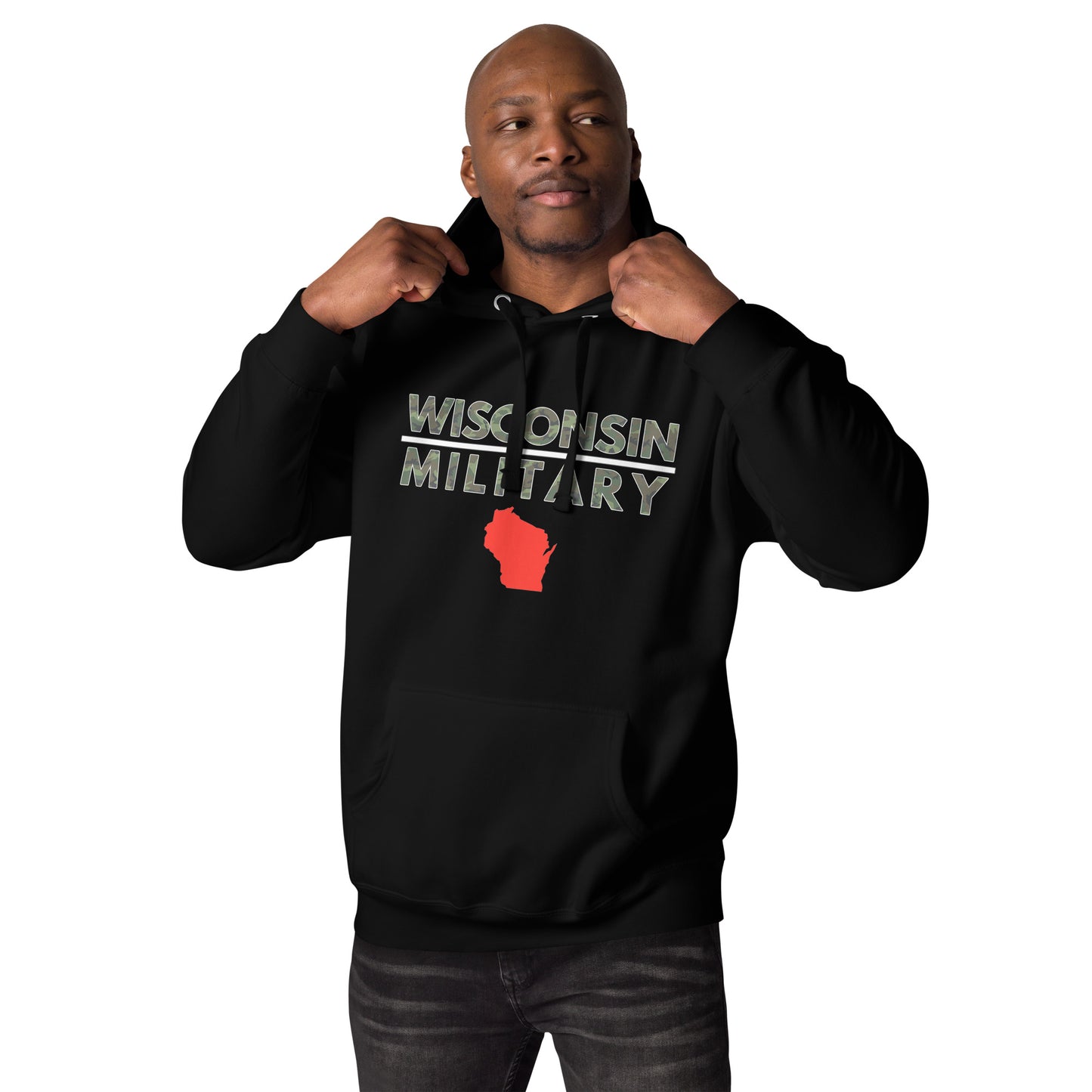 Wisconsin Military 2.3 Premium Hoodie