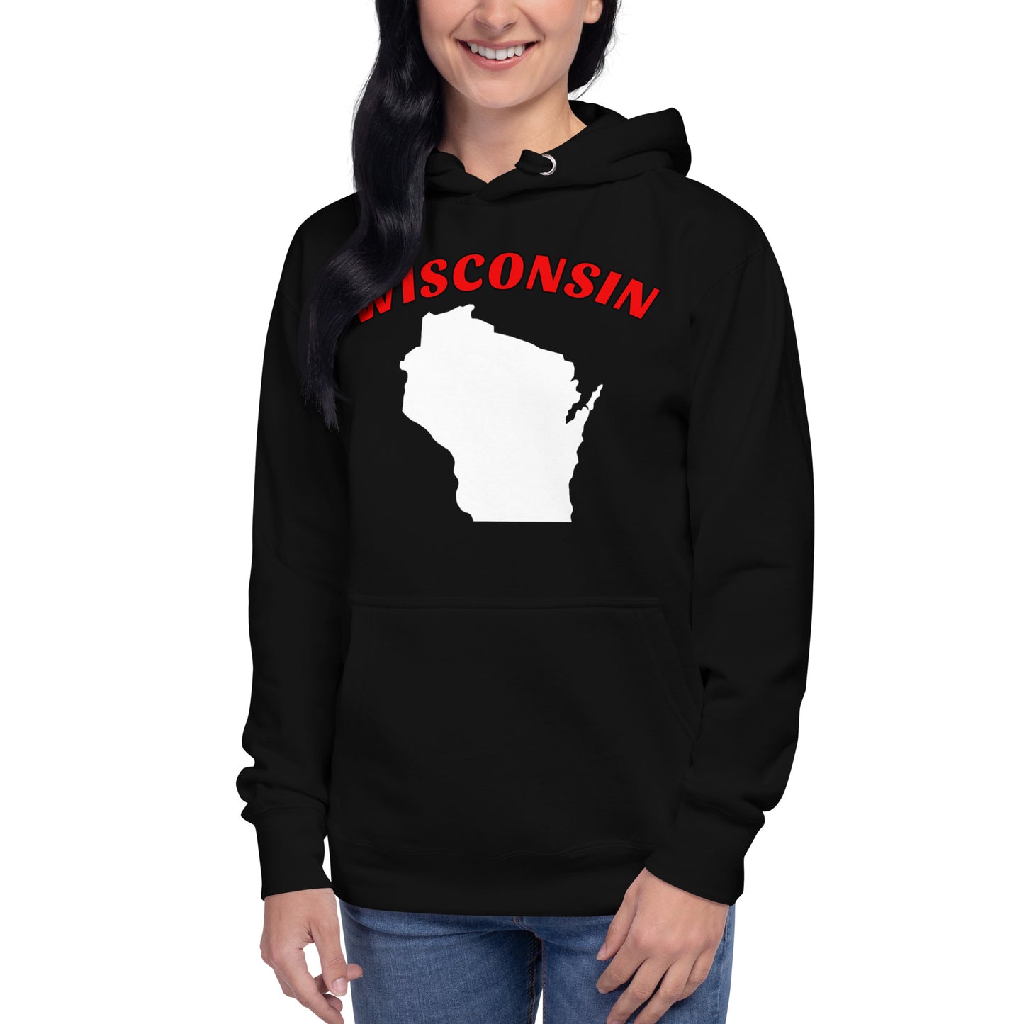 Wisconsin State Premium Hoodie