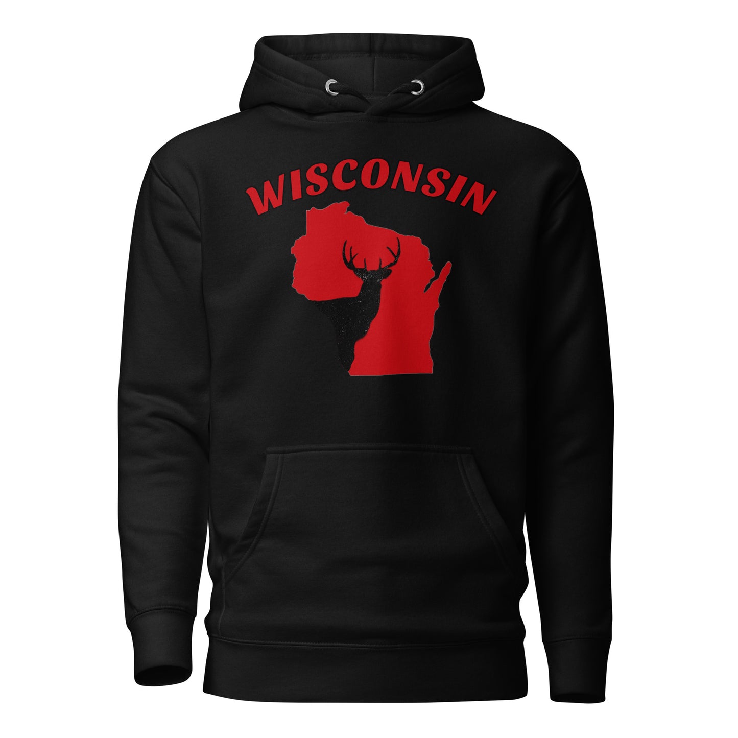 Wisconsin Hunter Red Premium Hoodie