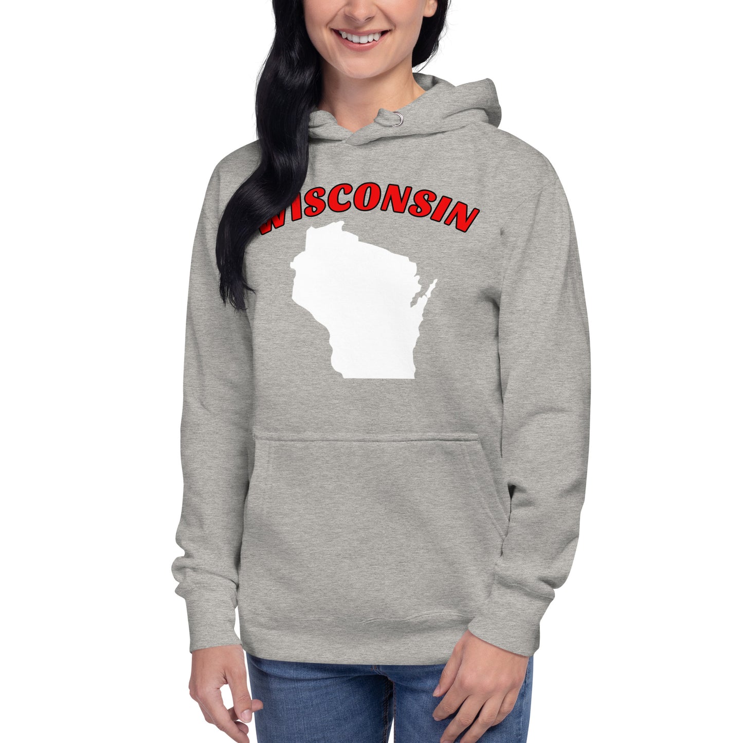 Wisconsin State Premium Hoodie