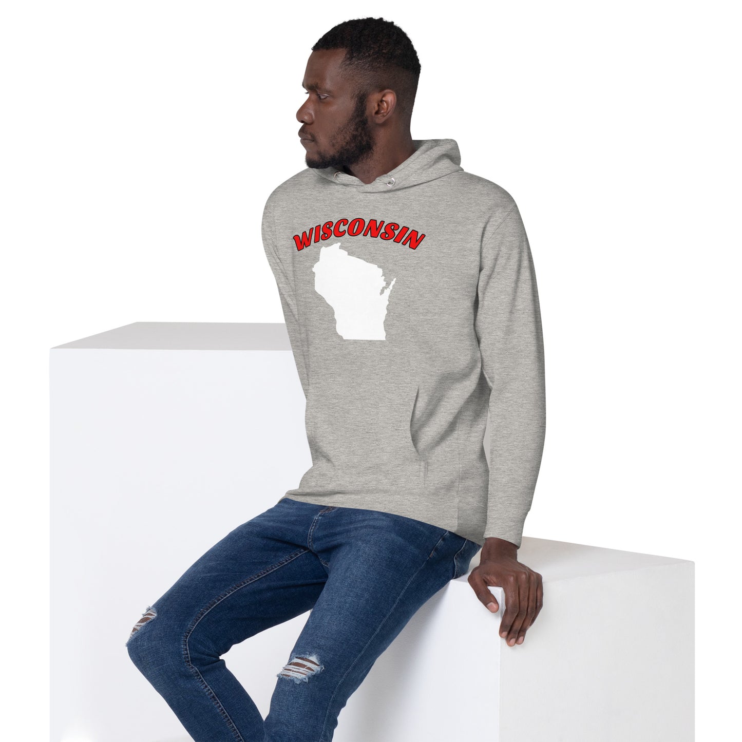 Wisconsin State Premium Hoodie