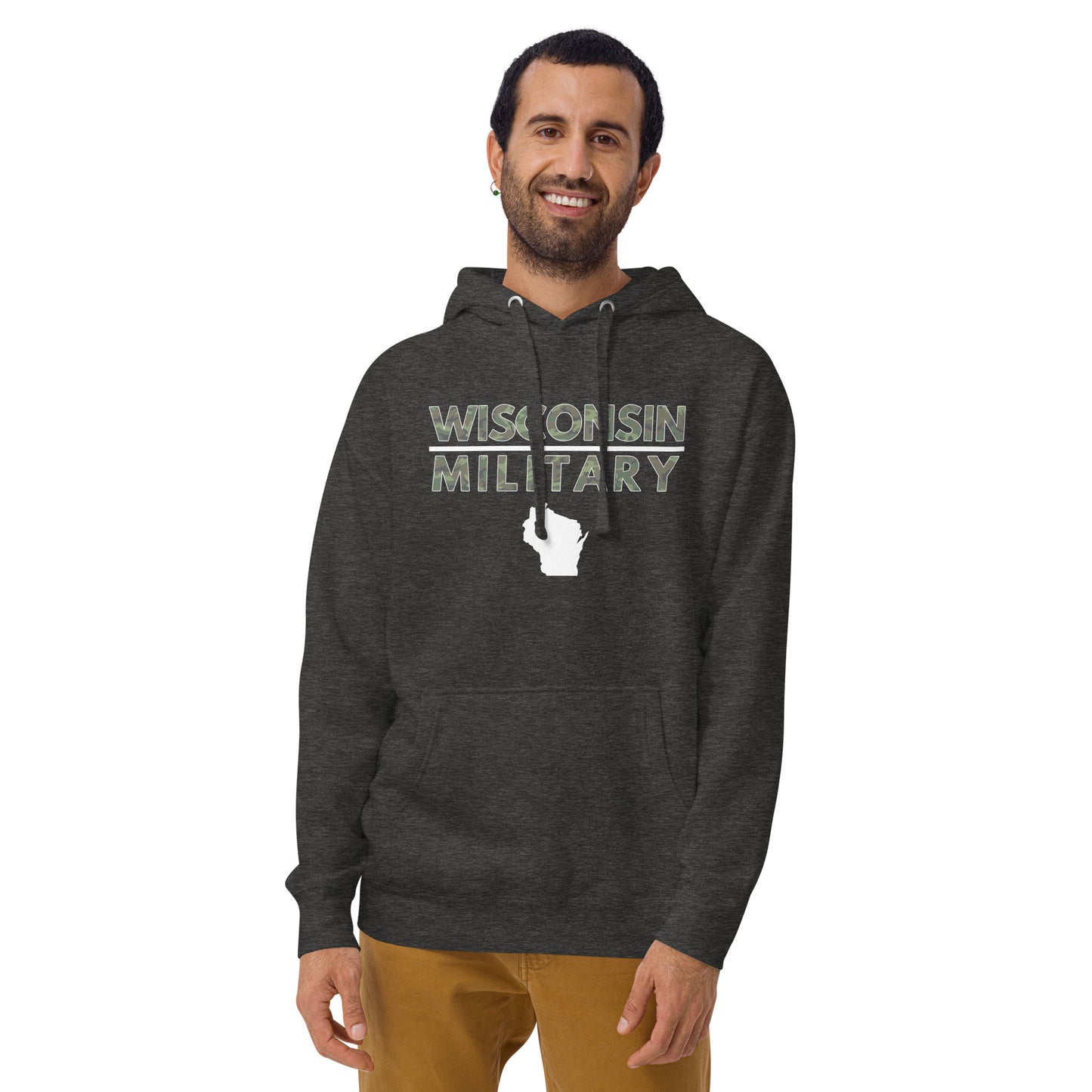 Wisconsin Military Premium Hoodie