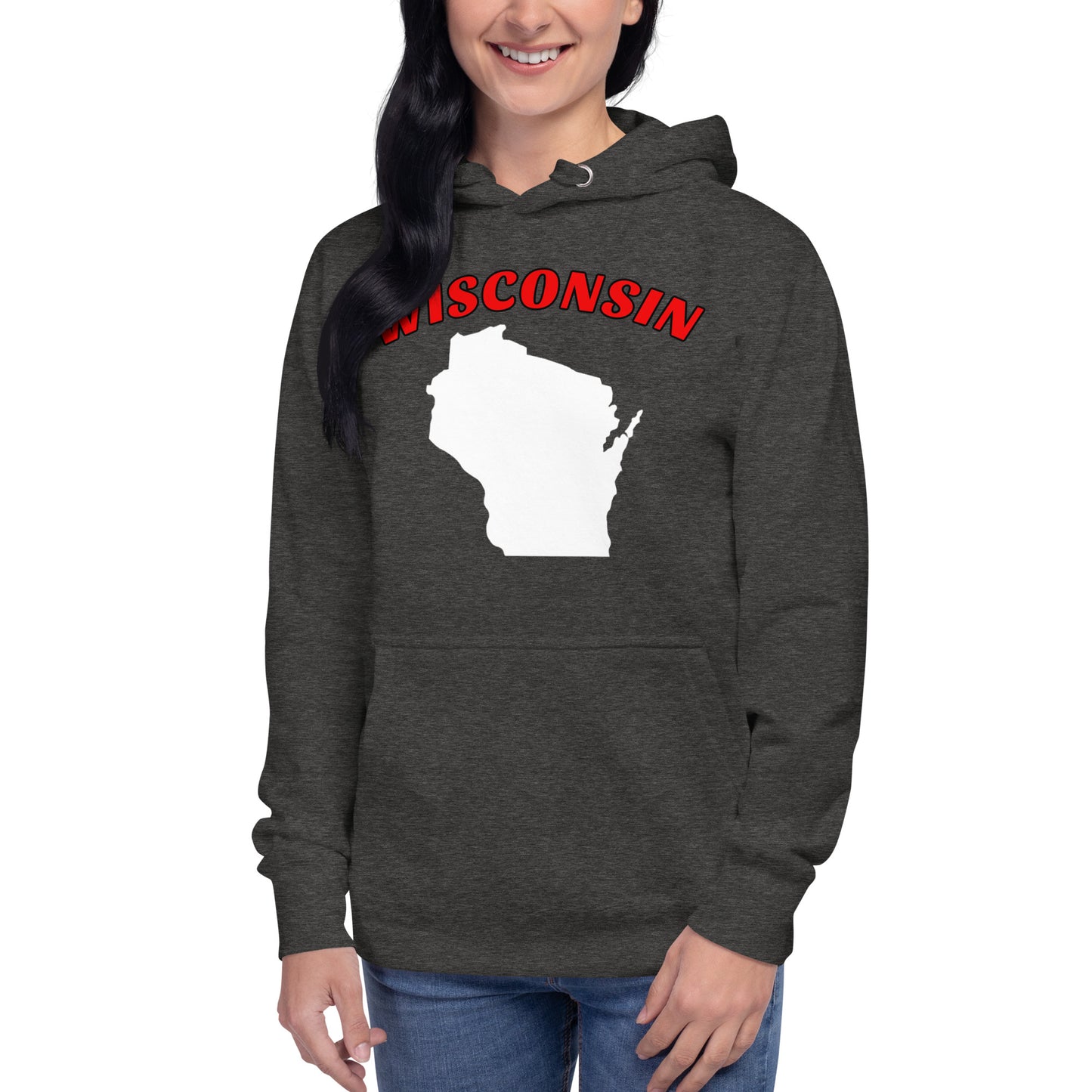 Wisconsin State Premium Hoodie