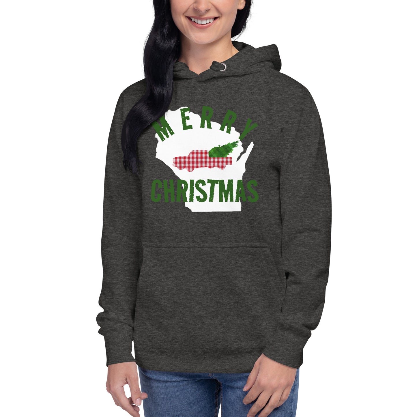 Wisconsin Merry Christmas 23 Premium Hoodie